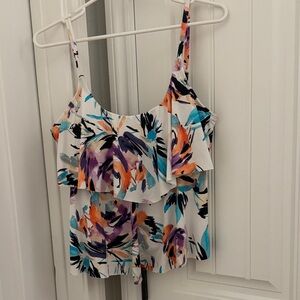 Liz Claiborne Multicolor Floral Camisole